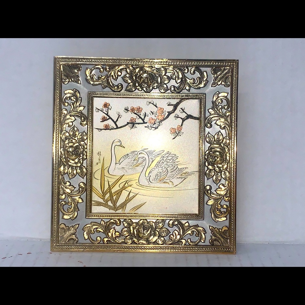 Vintage Swan Sankyo Musical Picture
